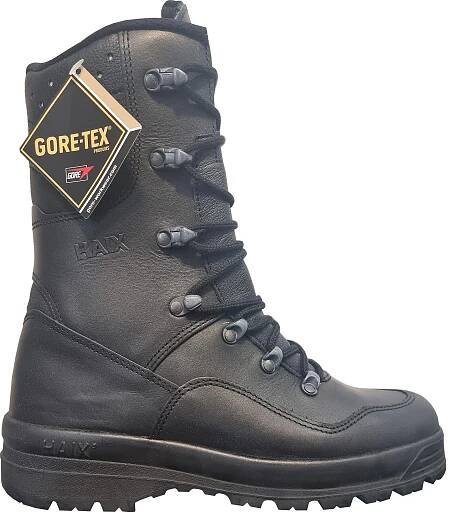 Vojenské vysoké boty HAIX High Walker - Voděodolné Gore-TEX kůže černé barvy Značka Haix