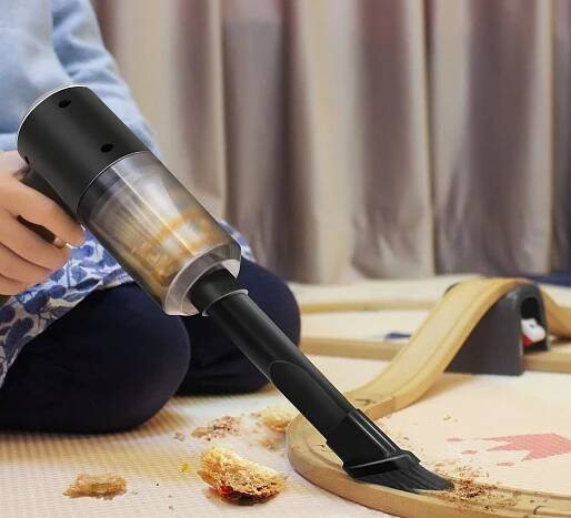 Vysavač do auta Bezdrátový Ruční VÝKONNÝ DO AUTA DOMU 2v1 Dmychadlo za 296.00CZK - Allegro