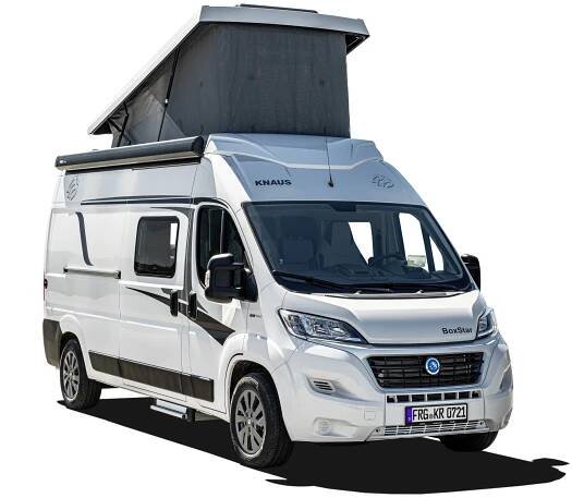 Knaus Boxstar 600 Street with new pop-up roof