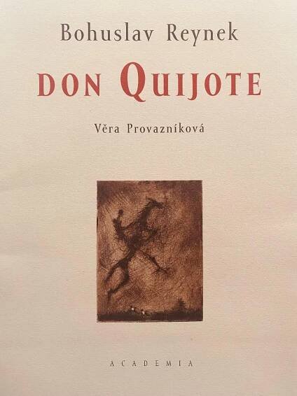 Bohuslav Reynek, Don Quijote v knize, reprint z roku 1994