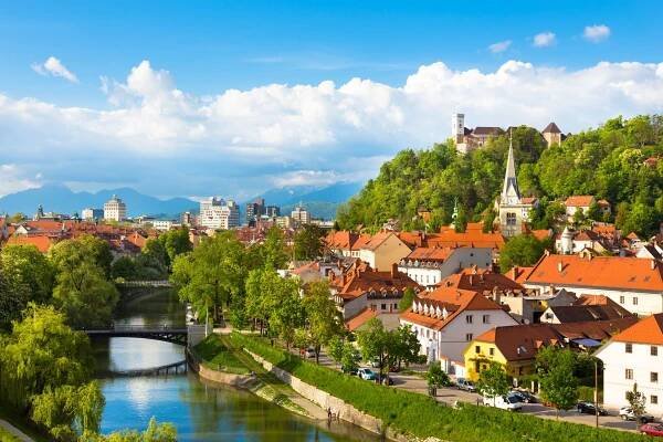 Panorama slovinského hlavního města Lublaně | kasto/123RF.com