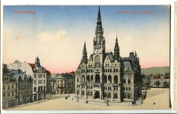Liberec - Pohlednice místopis