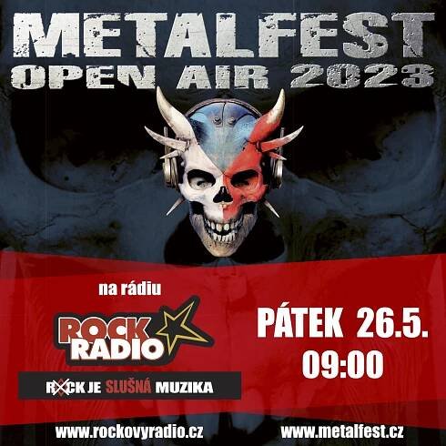 Zítřejší ráno na ROCK RÁDIU patří METALFESTU v PLZNI! | Metalfest Open Air