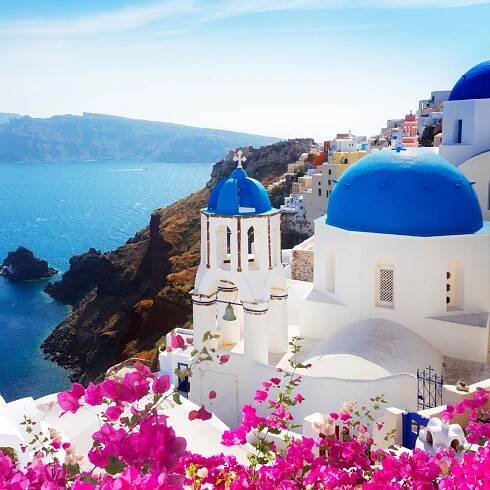 Santorini: Výlet na pobřeží k obchvatu lanovkou s transferem lodí