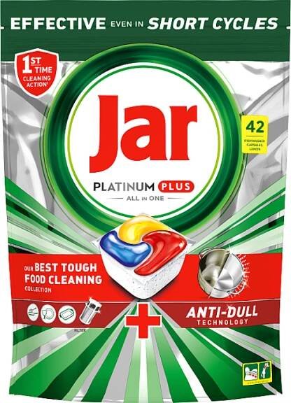Jar Platinum Plus All in One Lemon 42 ks od 289 Kč
