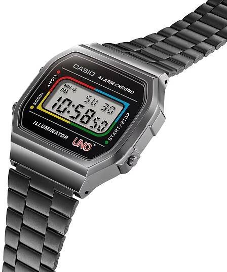 CASIO COLLECTION VINTAGE A168WEUC-1AER UNO™ COLLABORATION - CLASSIC COLLECTION - ZNAČKY