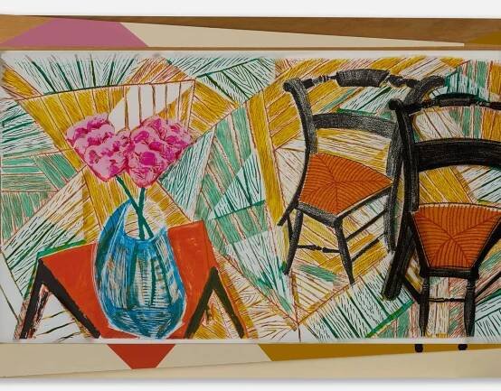 David Hockney exhibition Living in Colour showcasing six decades of iconic work opens in London