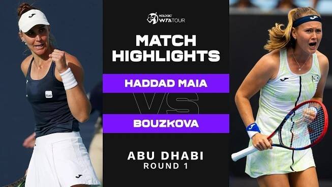 Beatriz Haddad Maia vs. Marie Bouzkova