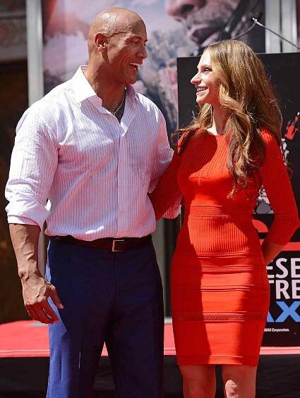Lauren Hashian,Dwayne Johnson