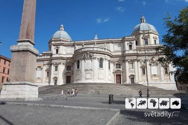 Santa Maria Maggiore v Římě | Itálie na Světadílech