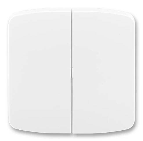 ABB 3558A-A652 B Tango® Kryt spínače kolébkového dělený, bílá