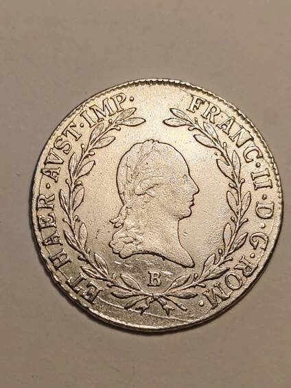 František II. - 20 Krejcar 1806 B (Kremnice) R! HEZKÝ!  - Numismatika
