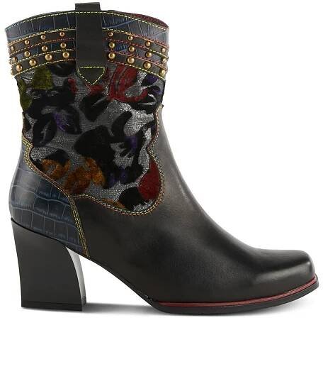 Women's L'Artiste Happytime Booties in Black Multi color