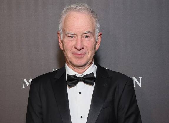 John McEnroe, Captain of Team World, at the Laver Cup 2024 Opening Night Gala.