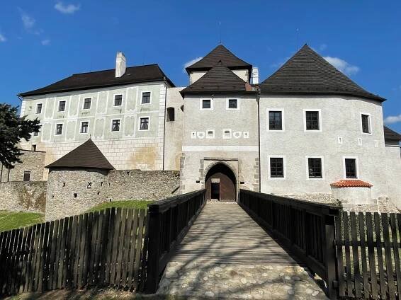 The Gothic/early Renaissance castle at Nové Hrady
