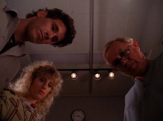 Městečko Twin Peaks - Série 2 - Obr s Tebou - Z filmu - Michael Ontkean, Kimmy Robertson, Warren Frost