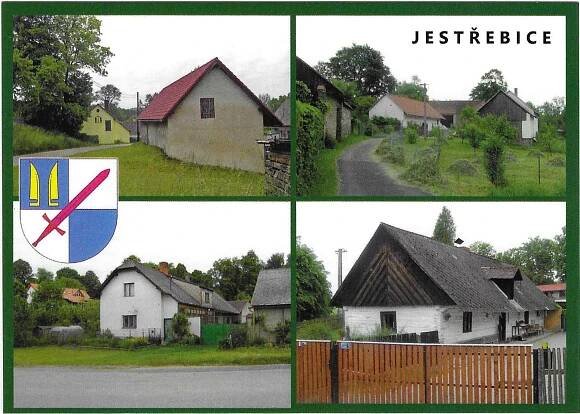 Heřmaničky - Jestřebice (okr. Benešov) - víceobrázková, erb