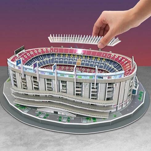 Nanostad 3D puzzle s LED FC Barcelona Camp Nou