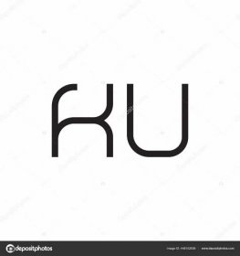 Download - Ku initial letter vector logo icon — Illustration