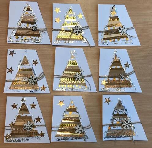Vánoční přáníčka 2022 | Christmas card art, New year's crafts, Christmas cards