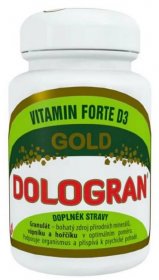 Dologran Vitamin Forte D3 Gold 90 g od 134 Kč