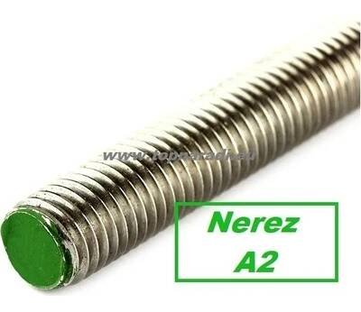 M8 x 1000 mm závitová tyč, NEREZ A2, DIN976 od 45 Kč - Heureka.cz