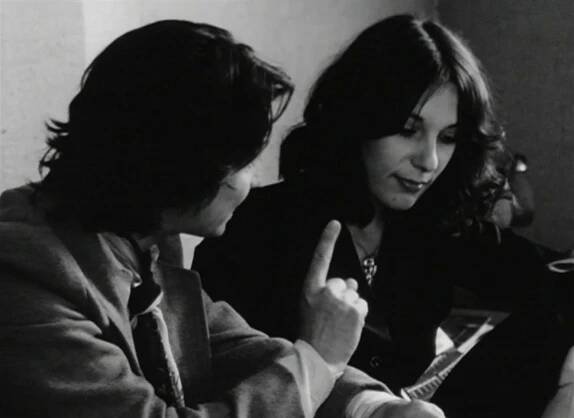 Maminka a děvka - Z filmu - Jean-Pierre Léaud, Bernadette Lafont
