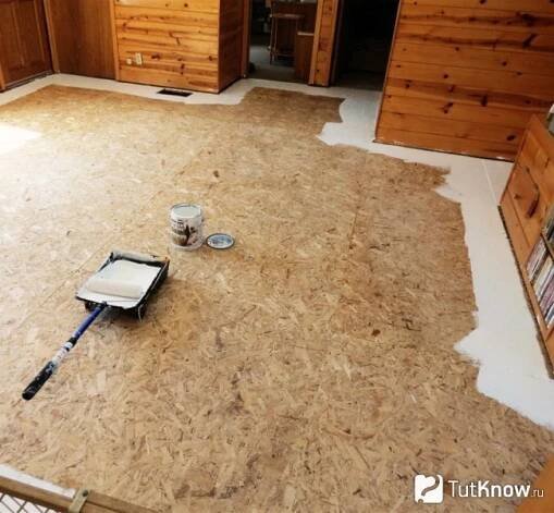 Jak připevnit OSB na betonovou podlahu?