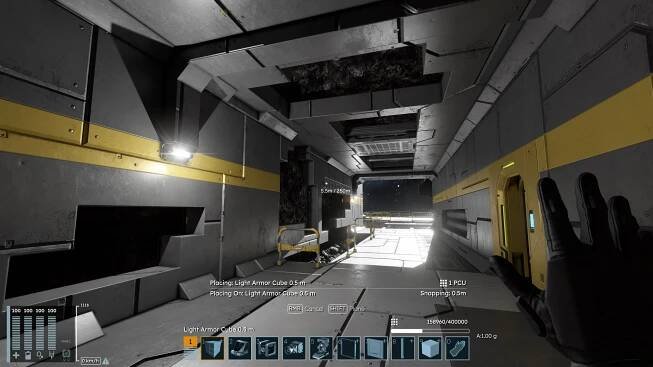 Fotka: Záběr z vesmírné videohry Space Engineers 2 od Keen Software House