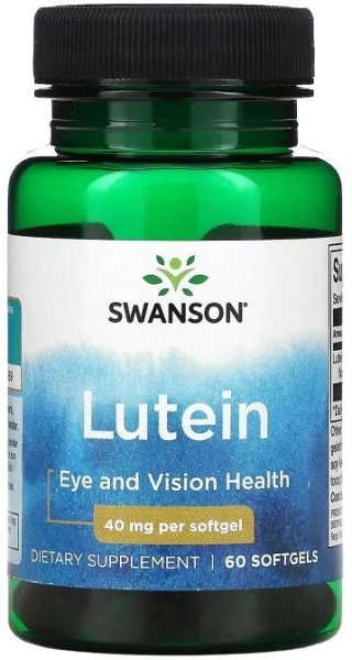 Lutein, 40 mg, 60 Softgels