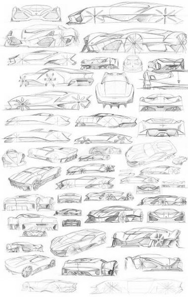 Marco van Overbeeke | freelance automotive designer - Sketchbook - Lamborghini GT
