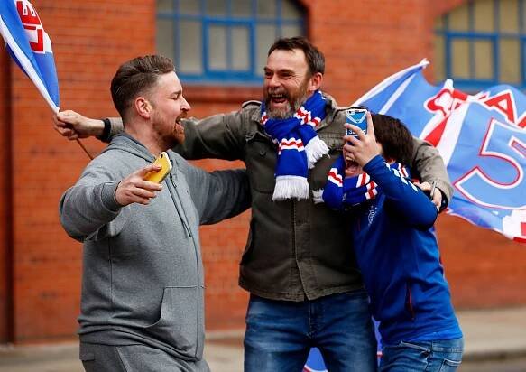 Rangers vyzvou Slavii jako mistři. Skotský titul mají po deseti letech