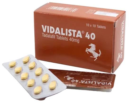 Vidalista 40 mg - Silný lék na erekci pro ty nejlepší večery