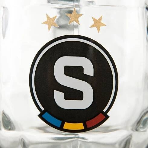 Sklo Sparta Tubinger logo 0,5l