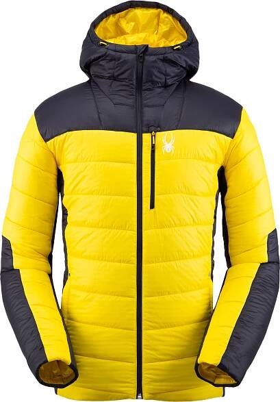 Zateplovací bunda Spyder Glissade Hoodie Insulator Jacket - sun