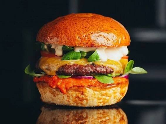 Mamas Vegiie burger