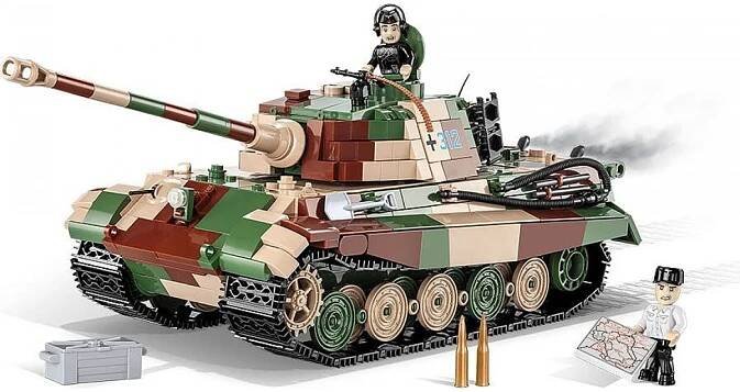 Cobi 2540 Malá armáda II. světová válka Panzer VI Tiger Ausf. B Konigstiger 1000 dílků