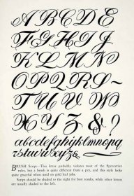 Copperplate Calligraphy Hand Lettering Alphabet Calligraphy Styles | My ...