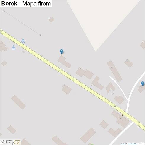 Borek - mapy | Kurzy.cz