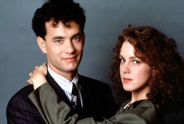 Elizabeth Perkins and Tom Hanks in Big (1988)
