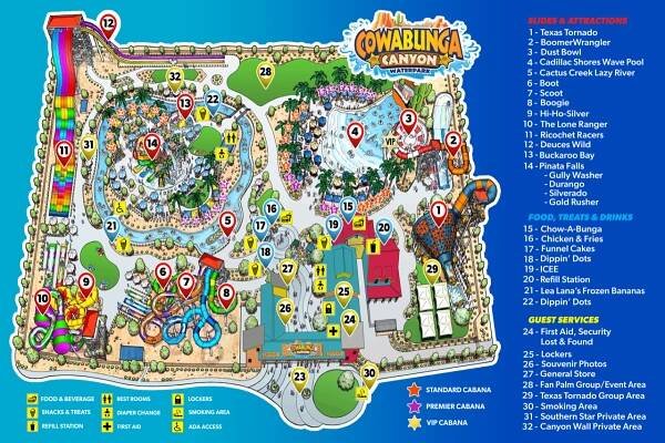 Park Map | Cowabunga Canyon | Summerlin, NV