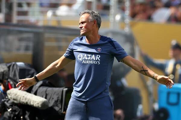 Enrique was involved in the incident on Friday