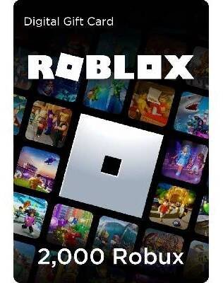 Roblox herní měna - 2000 Robux, digitální distribuce