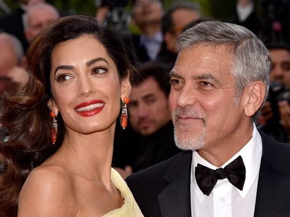 Amal Clooney's whimsical one-shoulder Cannes dress is 2025 personified