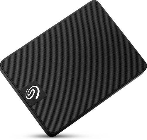 Externí disk Seagate Expansion SSD 500GB, černý Boční pohled