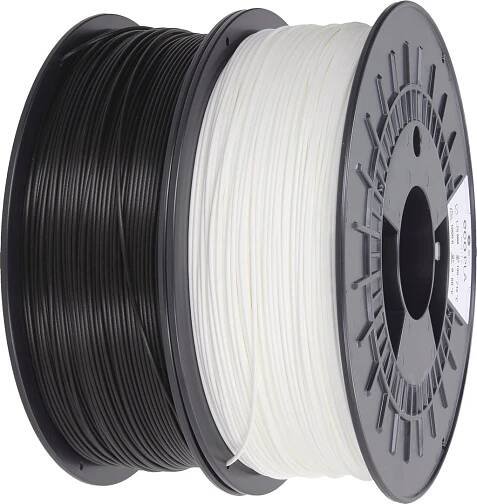 3DJAKE ecoPLA White & Black Economy Set - 3DJake Česká republika 