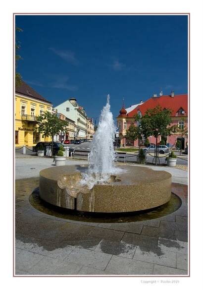 fontána Jindřichuv Hradec