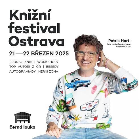 Knižní festival Ostrava 21. - 22. březen 2025