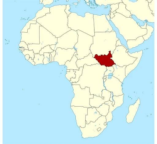 Maps of South Sudan | Collection of maps of South Sudan | Africa | Mapsland | Maps of the World