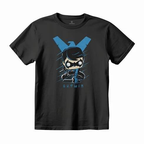 Unikátní Tričko s 3D efektem - Nightwing